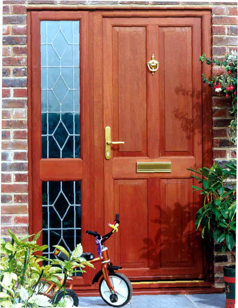 Hardwood Front Door