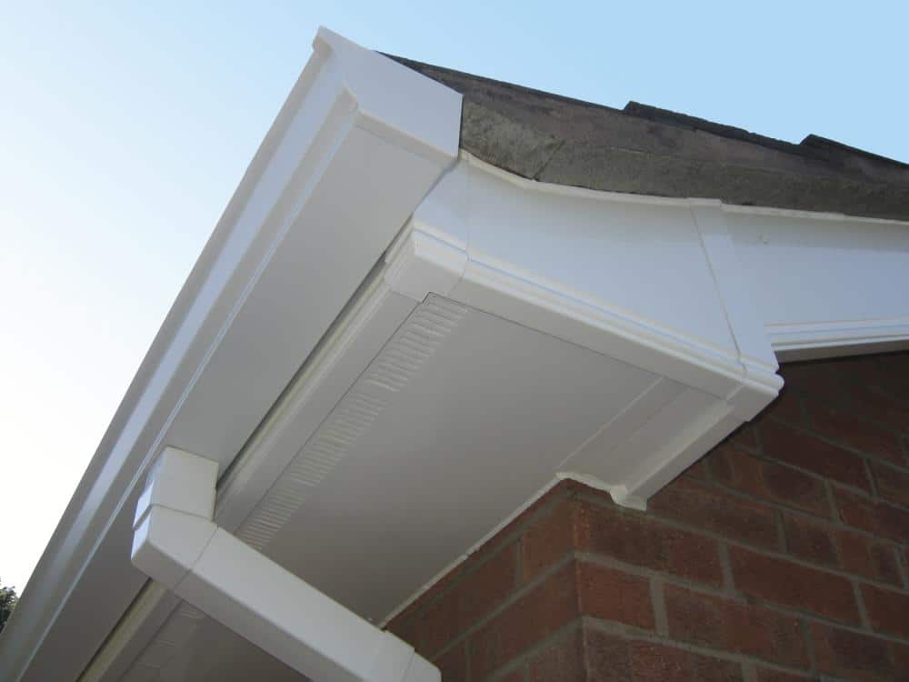 uPVC fascia, soffit, guttering and cladding