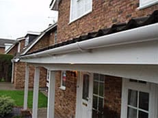 Replacement uPVC fascias, soffits and guttering in Surrey