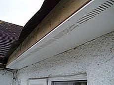 Replacement uPVC fascias, soffits and guttering in Surrey