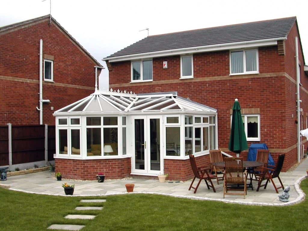 White uPVC Conservatory