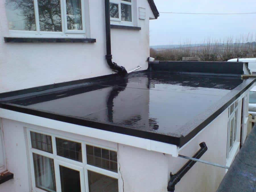 Rubberbonds EPDM flat roof membrane