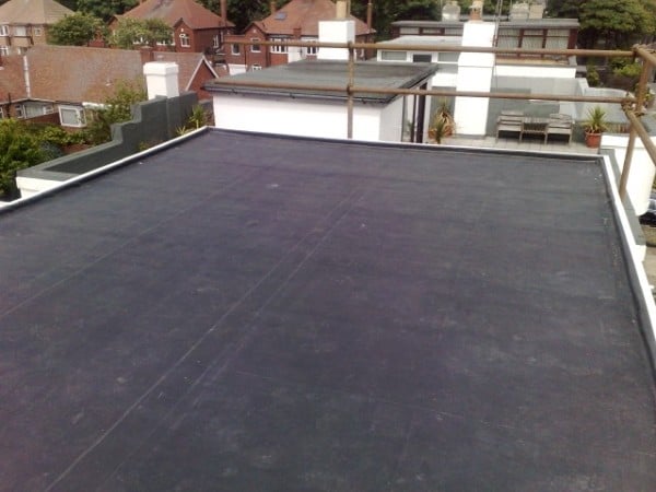 Rubberbonds EPDM flat roof membrane