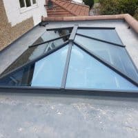 Atlas aluminium lantern roof light