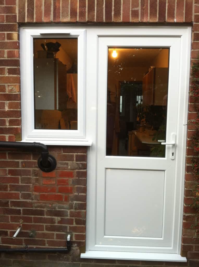 uPVC Front Door and Window