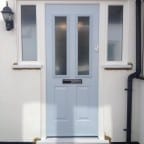 Duck Egg Blue Composite Front Door