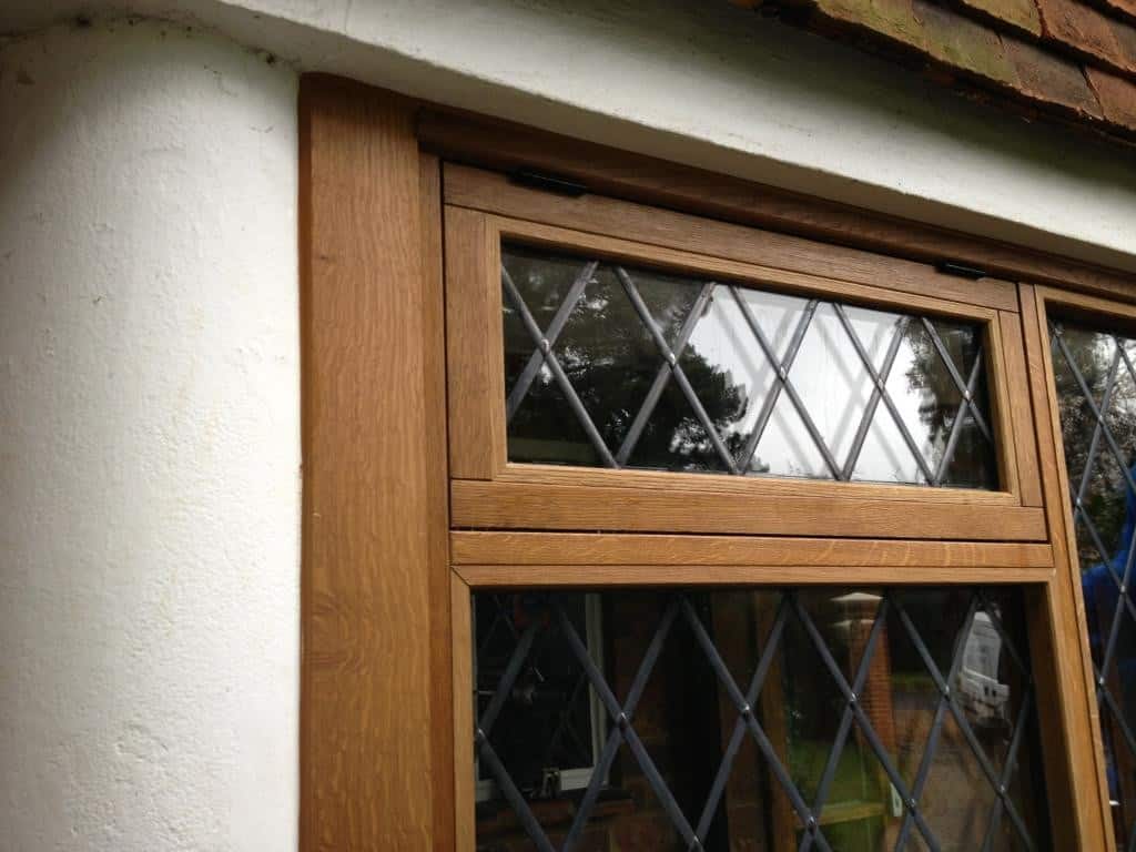 A porch that Keeps With Period Property Character in Chobham, Surrey