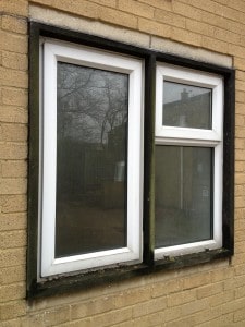 Old School windows with hardwood and uPVC