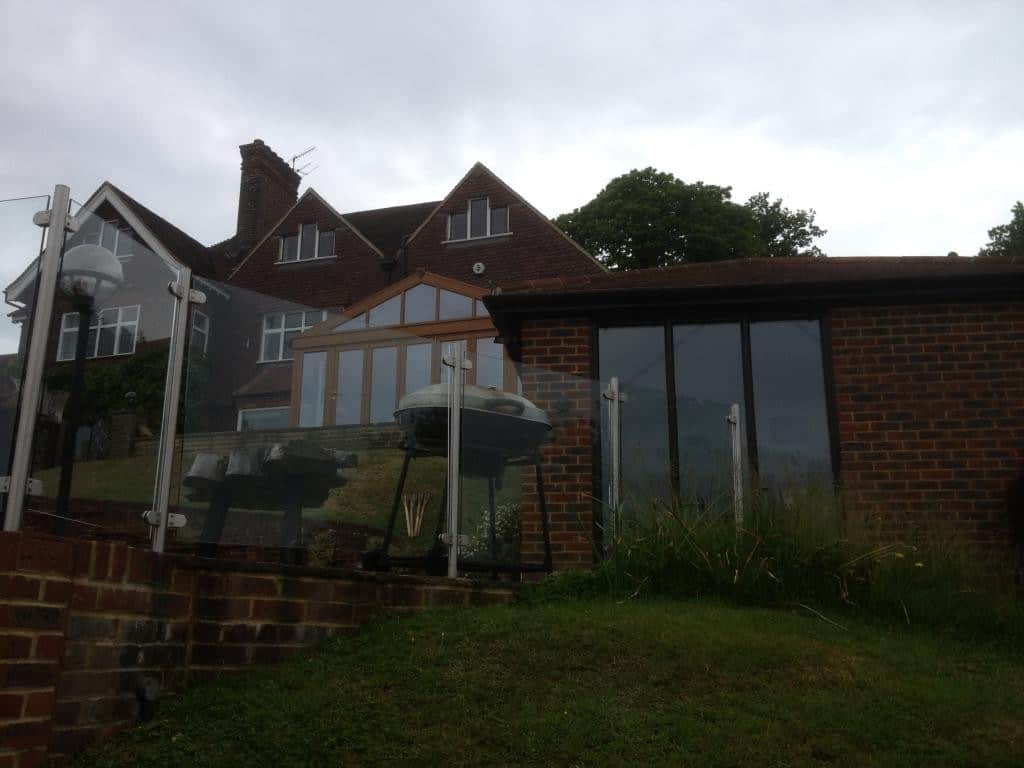 Double Glazed Windows and French Doors For A Garden Room In Surrey