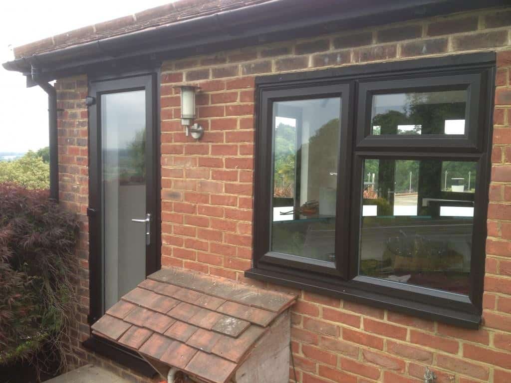 Double Glazed Windows and French Doors For A Garden Room In Surrey