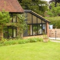 Black Aluminium Windows Installed by Dorking Glass in Abinger Common