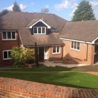 Double Glazing White Aluminium Windows Westcott Dorking Glass