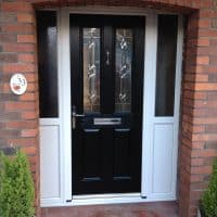 black-composite-front-door-by-dorking-glass